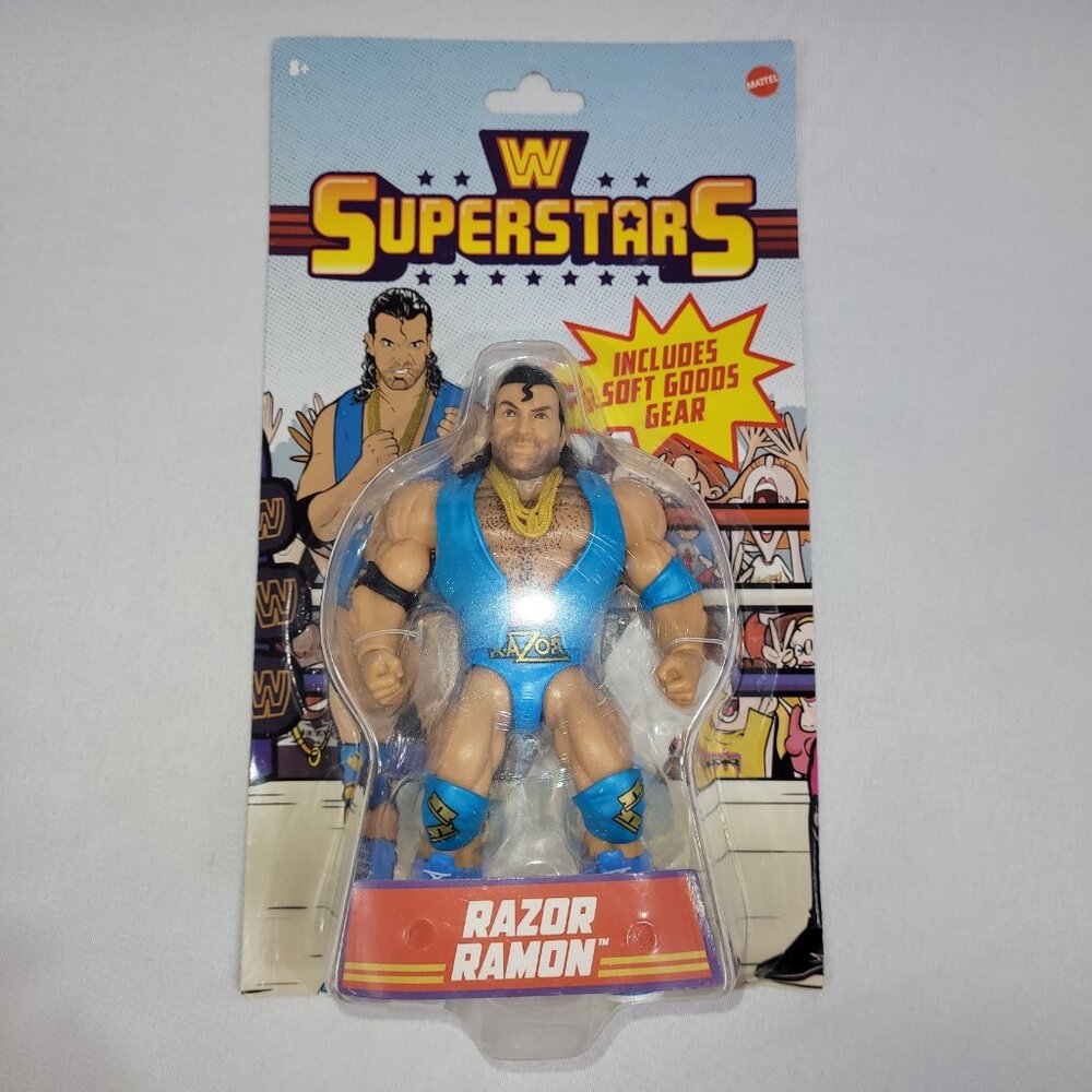 WWF Wrestling Superstars Razor Ramon 2024 Wrestling Action Figure NEW